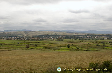 On the road in Bulgaria